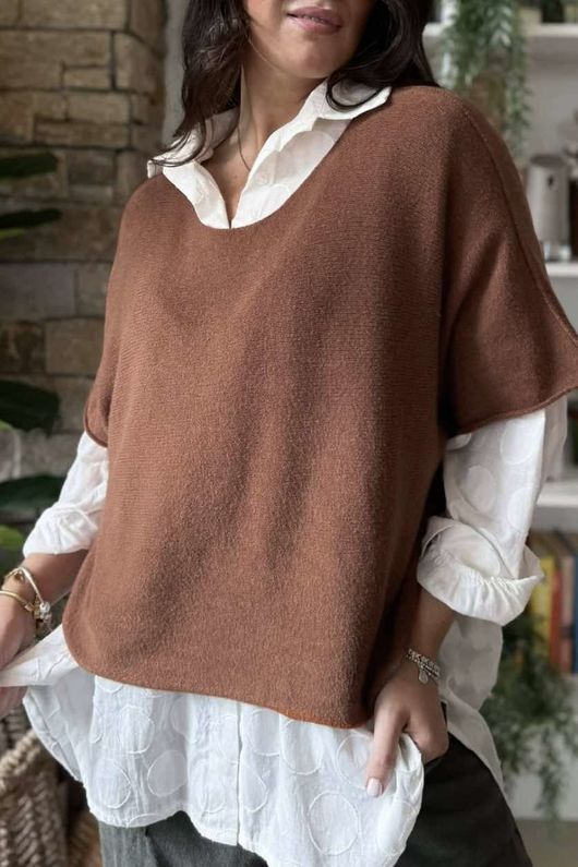 Conrad Layer Knit Copper /10 =